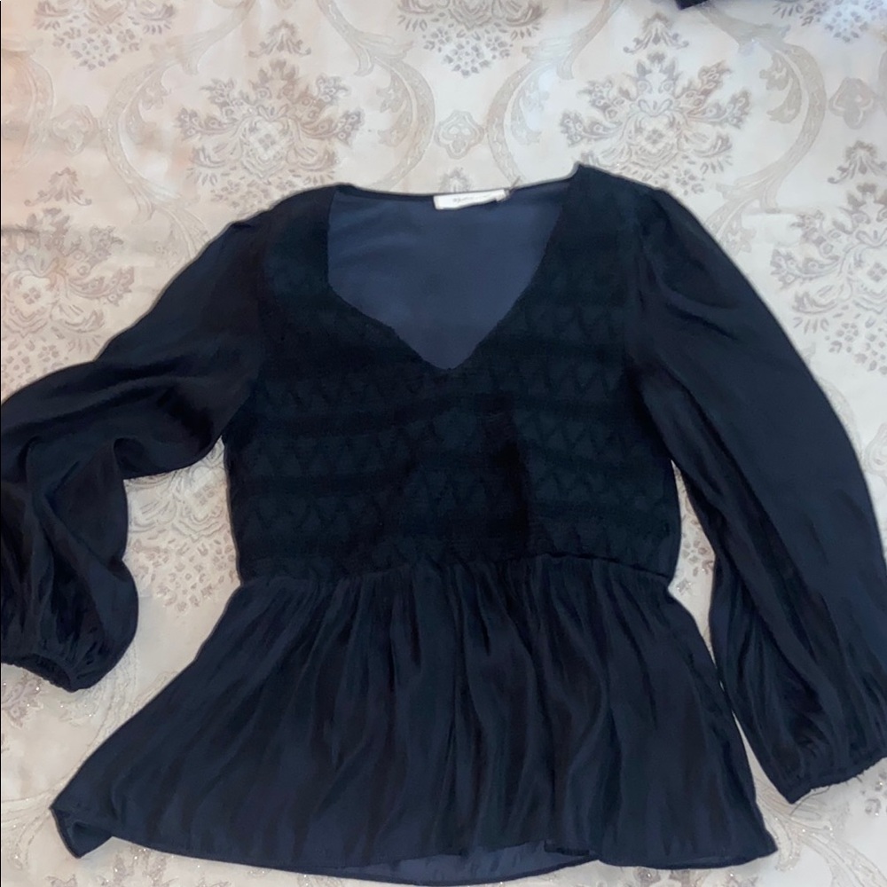 Elegant Black Women's Top
